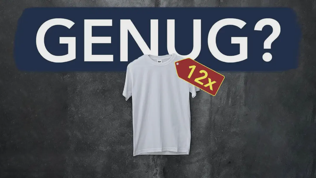 Minimalistische, faire und ökologische Garderobe 👕