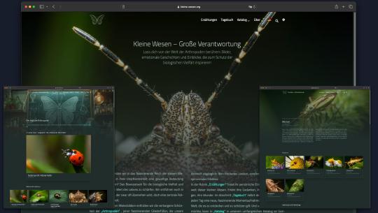 Webseite kleine-wesen.org ist live!