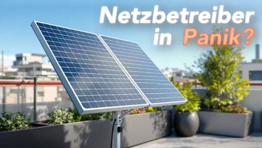 Balkonkraftwerke: Wieder mal viel Hoffnung