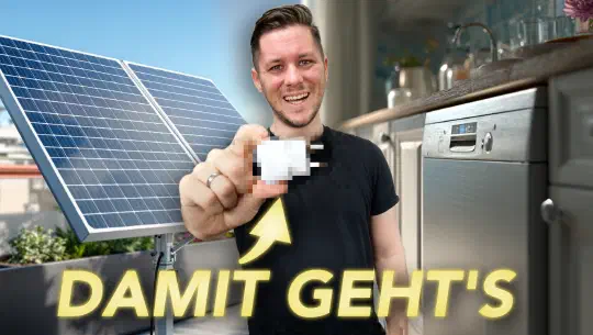 Vom Balkonkraftwerk zur Spülmaschine