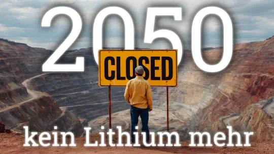Das Ende der Minen? Lithium ist NICHT das neue Öl!