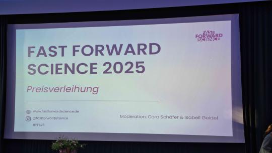 Fastforward Science Award – Sonderpreis Energie