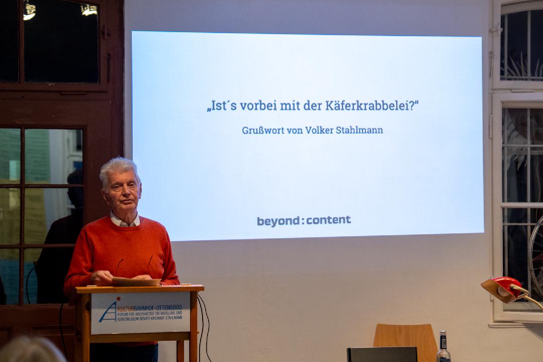 Unser geschätzter Gastgeber: Voker Stahlmann