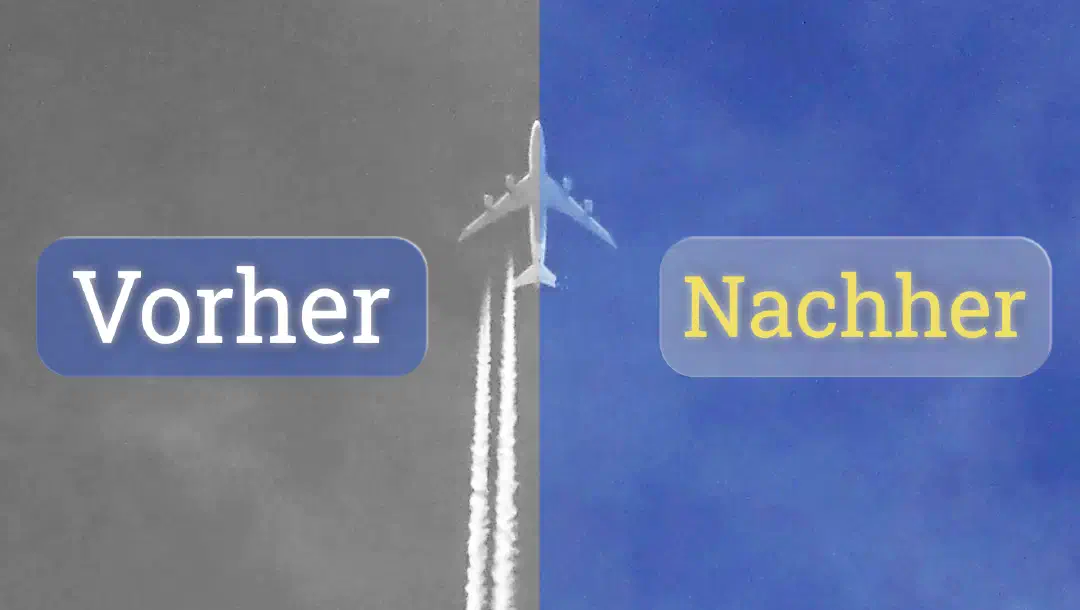 Kondensstreifen könnten morgen verschwinden – aber Airlines wollen einfach nicht
