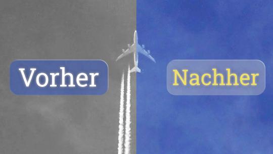 Kondensstreifen könnten morgen verschwinden – aber Airlines wollen einfach nicht