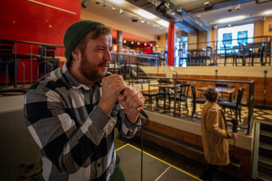 Michi im Erlanger E-Werk